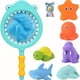 thumbnail image 1 of Bath Toy Baby Bathtub Toys, Sea Animals Squirting Toys, Water Spraying Discoloration Animals Floats, Fish Game In Bathtub Bathroom Pool For Babies Toddlers And Kids (Shark), 1 of 2