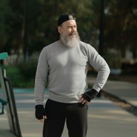 T-World - Polerón Unisex Algodón Afranelado Básico Antipilling Gris