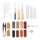 thumbnail image 4 of Kit De Herramientas De Cuero De 32 Piezas Juego De Herramientas De Trabajo De Cuero De Costura A Mano De Cuero DIY, 4 of 5