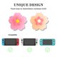 thumbnail image 2 of Protectores para joystick para Nintendo Switch Lite/OLED, 4 piezas, Sakura con brillo, 2 of 7