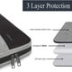 thumbnail image 3 of Estuche para computadora portátil Ytonet Funda para computadora portátil TSA 15.6 pulgadas Gris, 3 of 3