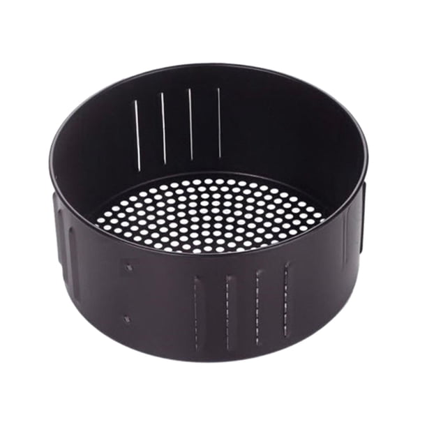 Heißluftfritteuse Cesta de Repuesto Fácil de Limpiar Fácil de Almacenar Resistente Al Desgaste Recubrimiento Antiadherente Malla Inferior Universal Du 2.6L 19x9.3cm