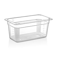 Gastroplast - Contenedor Policarbonato Transparente 1/3X15 Cms