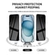 thumbnail image 3 of Protector de pantalla privacidad Ifaeveus para iPhone 15 Plus (3 unidades), 3 of 6