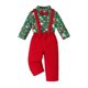 thumbnail image 3 of Conjunto De Traje Para Niños Con Camisa De Pajarita, Trajes Navideños Para Niños, Cosplay Para Niños, Manga Larga, Botones S, 3 of 5