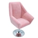 thumbnail image 2 of Sillón De Casa De Mu?ecas Silla De Flocado A Escala 1:12 Muebles De Sala De Estar Rosa, 2 of 5