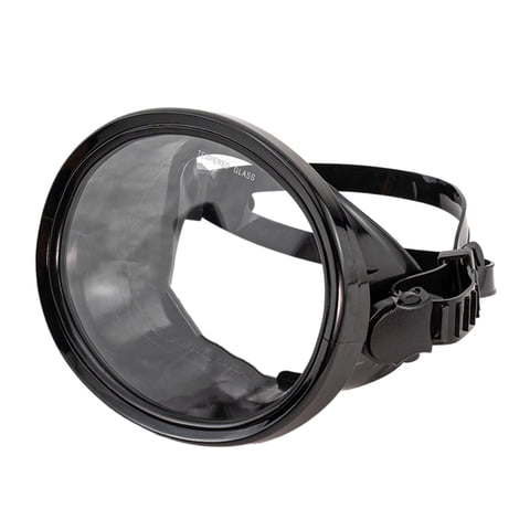 Ioensy - Máscara De Buceo De Una Sola Lente, Gafas De Natación A Prueba De Fugas Para Apnea Submarina