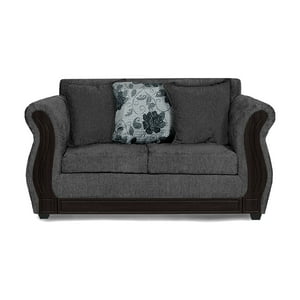 Adonis Leudh - Sofá 2 Personas Caburgua Chenille Gris Medio
