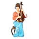 thumbnail image 1 of 1/64 Figuras De Jugadores De Instrumentos Chinos Personaje De Película Pipa Rosa Azul, 1 of 5