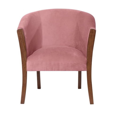 Latam Home - Sitial Dortmund Tela Velvet Palo Rosa