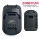thumbnail image 2 of Nuevo Adaptador Convertidor de Batería para Bos*ch 18V Batería PBA Convertir a para Lidl Park*side X20V Batería Li-Ion para Uso en Herramientas de Park*side, 2 of 10