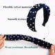 thumbnail image 4 of Diademas para mujeres Diademas de perlas - 1PCS Diadema de terciopelo de perlas Falso retorcido Elegante Bling Cacampanao Clip Cacampanaopins Headwear Barrette Herramientas de peinado Accesorios,Negro, 4 of 7
