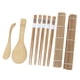 thumbnail image 5 of Juego De 9 Piezas Para Hacer Sushi, Bambú, Fácil De Usar, Tapete Para Sushi, Cocina, Fiestas En Casa, 5 of 5