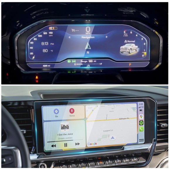 Protector de pantalla YEE PIN para Chevy Silverado 2025