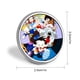 thumbnail image 2 of El mundo de Bobby-Theme Round Button Badge: Premium Metal Construction, Ideal for High-End Events 2.8 cm, 2 of 6