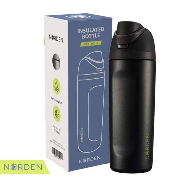 Botella De Agua Acero Inoxidable 600ml Norden