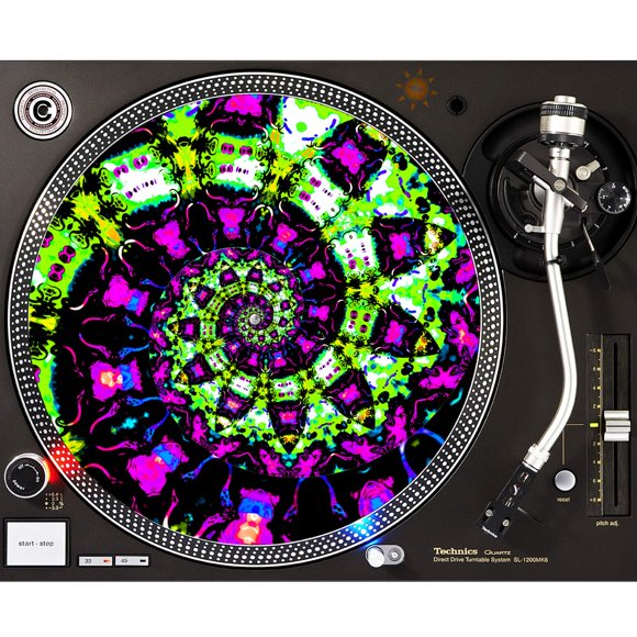 Tapete antideslizante para tocadiscos Sunshine Cases 30 cm 12 pulgadas