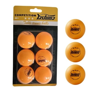 Drb - Set 6 Pelotas Ping Pong 3 Estrellas - Tenis De Mesa