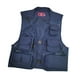 thumbnail image 3 of Chaleco De Pesca Para Hombre Bolsillos Con Múltiples Cremalleras Para Caza Fotografía Escalada Azul M, 3 of 5