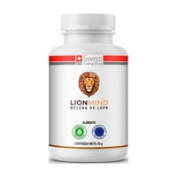 Swiss Nature Labs - Melena De León Suplemento Natural Lionmind Activa Tu Cerebro Más Memoria Hongo 2 Meses