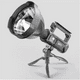 thumbnail image 1 of Foco Linterna Led Largo Alcance 1000 Metros + Usb + Trípode Blanco Plateado, 1 of 3