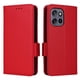 thumbnail image 1 of Funda Cartera para Motorola MOTO S50 5G Tapa Flip con Ranuras y Soporte Rojo, 1 of 5