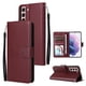 thumbnail image 1 of Funda Cartera para Samsung Galaxy S22 Plus 5G con Tarjetero, Soporte y Cordón - Protección Rojo, 1 of 5