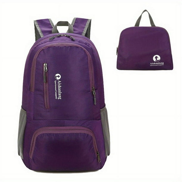 Lightweight Outdoor Backpack, Waterproof Folding Hiking Daypack, Portable Water Resistant Travel Bag