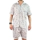 thumbnail image 1 of Pijama Hombre Verano Short Y Polera Con Botones 483, 1 of 4