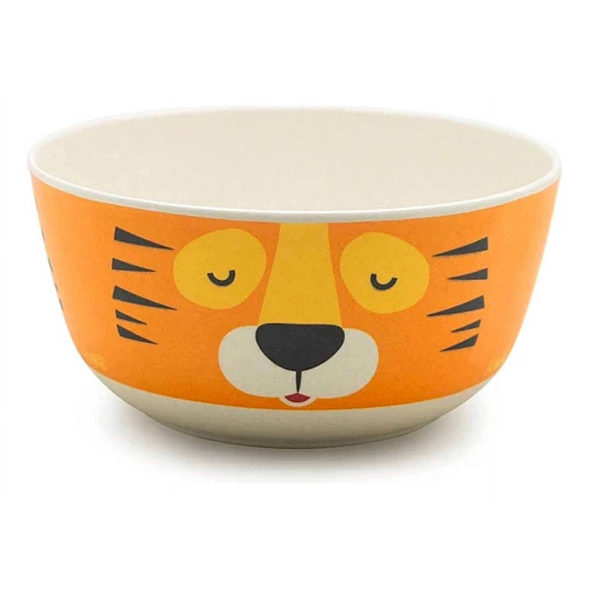Disparo - Bowl Plato Bamboo Kido 13 Cm Comer Merienda Tigre