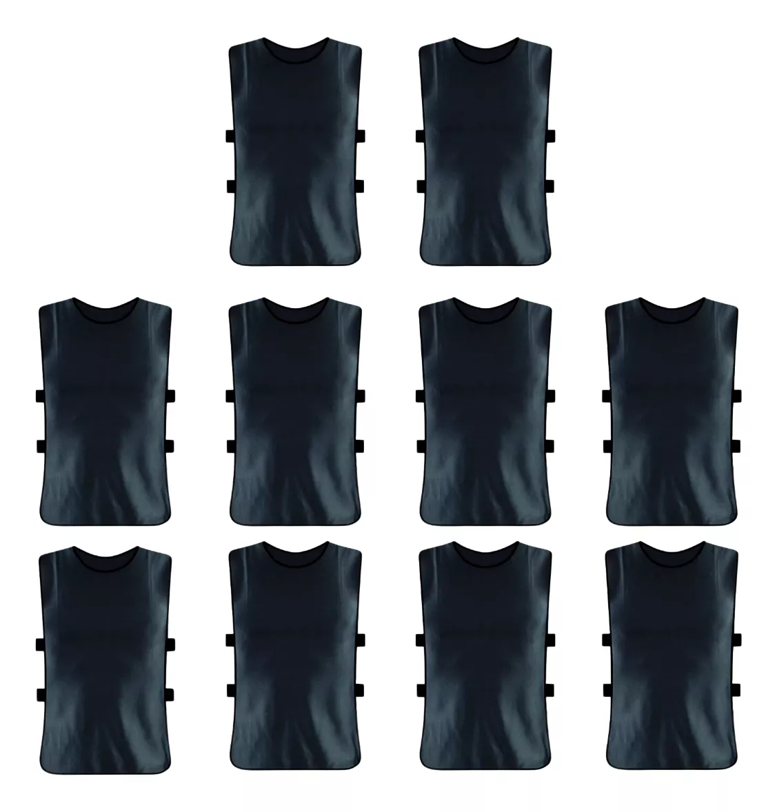 Linea Sport - Pack X10 Chalecos Deportivo Petos Multiuso Para Niños Futbol