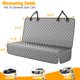 thumbnail image 2 of PETICON Cobertor de Asiento Tipo Banco Impermeable y Antiarañazos para Mascotas, para Coches y SUV, 2 of 8