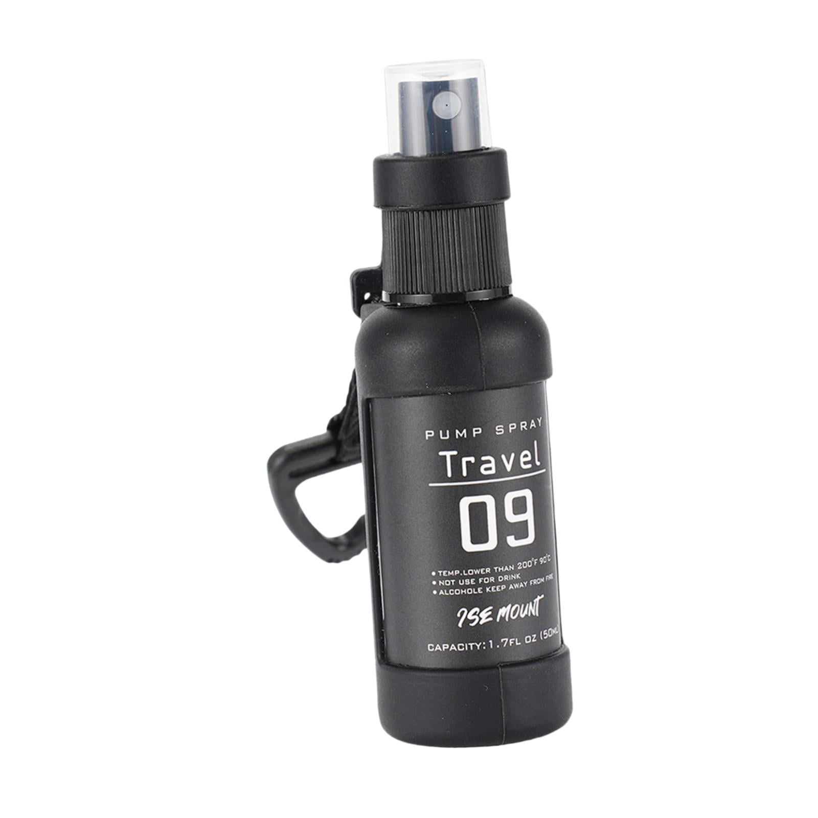 Magideal - Botella Pulverizadora De 50ml Para Exteriores, Botella Vacía Pequeña Con Pulverizador Para Viaje, Botella Vacía Rellenable Ligera Para Acampar Y Hacer