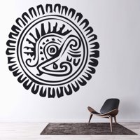 Rienda Libre Graphics - Decomural Sunflower Flower Tribal Ws-15570