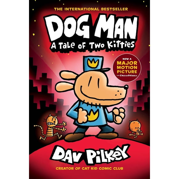 Novela Gráfica Graphix Dog Man A Tale of Two Kitties #3