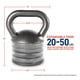 thumbnail image 2 of Kettlebell Apex, hierro fundido de alta resistencia, ajustable, 20-50 libras, 2 of 7