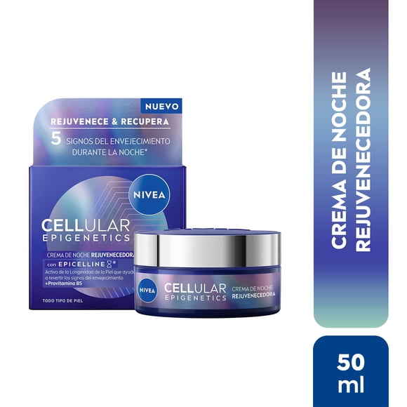 Crema de noche Epigenetic Rejuvenecedora, 50 mL