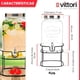 thumbnail image 3 of Dispensador Bebidas Con Atril Dispensador De Jugos Jarra 4l, 3 of 10