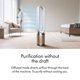 thumbnail image 2 of Purificador Dyson Purifier Cool PC2 DeNOx WhiteGold HEPA H13, 2 of 3
