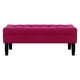 thumbnail image 1 of Banqueta Wood 2c Felpa 00 Burdeo, 1 of 4
