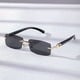 thumbnail image 1 of Gradient Rimless Sunglasses for Men and Women - UV400 Sun Shades for Summer Beach Vacations and Travel, 1 of 5