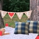 thumbnail image 4 of fundas de almohada a cuadros para exteriores e interiores, cuadradas, estilo granja, decoración del hogar, 45,7 x 45,7 cm, 4 of 5
