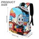 thumbnail image 3 of Thomas-theme Backpack, Campus style schoolbag Bookbag with Adjustable Shoulder Straps And Large Zip Compartment, Unisex Travel Bags.42x30x15cm, 3 of 6