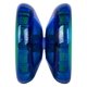 thumbnail image 3 of Yo-Yo Duncan Dragonfly azul con tapa verde, diseño de transeje, 3 of 5