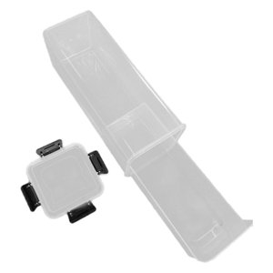 Magideal - Contenedor De Almacenamiento De Pan Con Tapa, Contenedor De Pan De 12,99 Pulgadas X 5,51 Pulgadas X 5,51 Pulgadas, Caja De Pan Con Soporte Para Sándwi