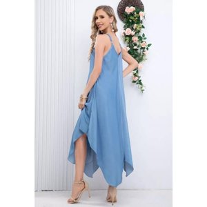 Likeshop - Maxi Vestido Largo Asimétrico Verano Premium 319