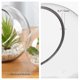 thumbnail image 3 of Jarrón de vidrio transparente WGVI 14 cm – Pack de 12, 3 of 7