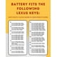 thumbnail image 5 of Batería CR2032 para llavero inteligente (2 unidades) - Key Battery Outlet, 5 of 7