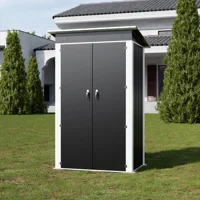 Recilock - Bodega Exterior Techo Simple 120X90 1.08 M2 - Black Ss-03