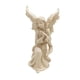 thumbnail image 3 of Estatua de ángel Estatua de ángel Estatuas decorativas europeas Recuerdos Artesanía Estatua coleccionable Escultura de ángel para estante de gabinetes Beige, 3 of 5